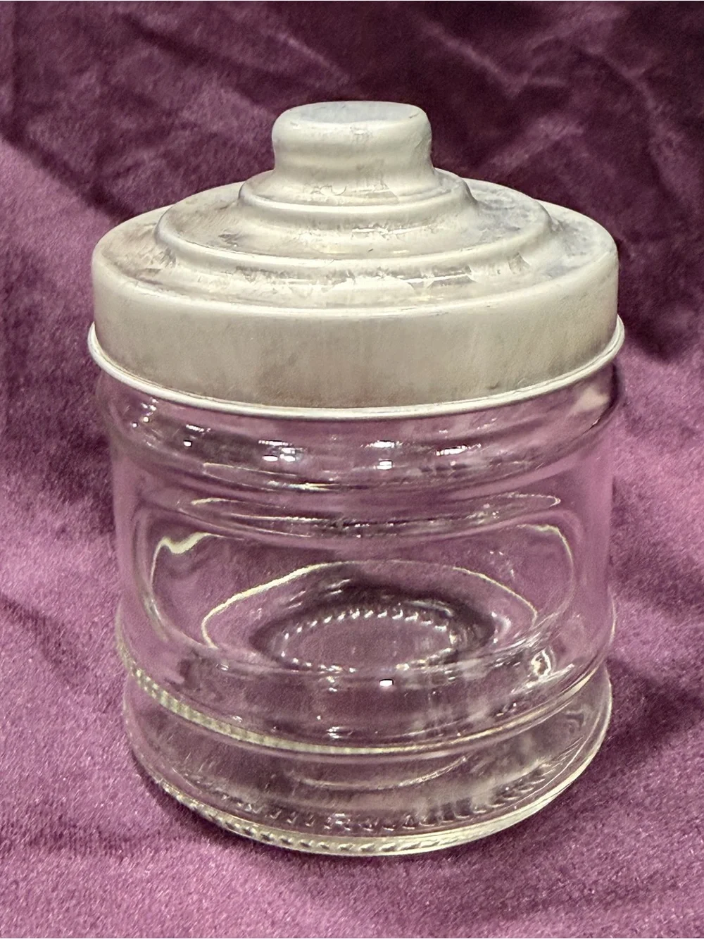 Source Unknown Clear Glass Pantry Jars with Silver Lids - Set of 3